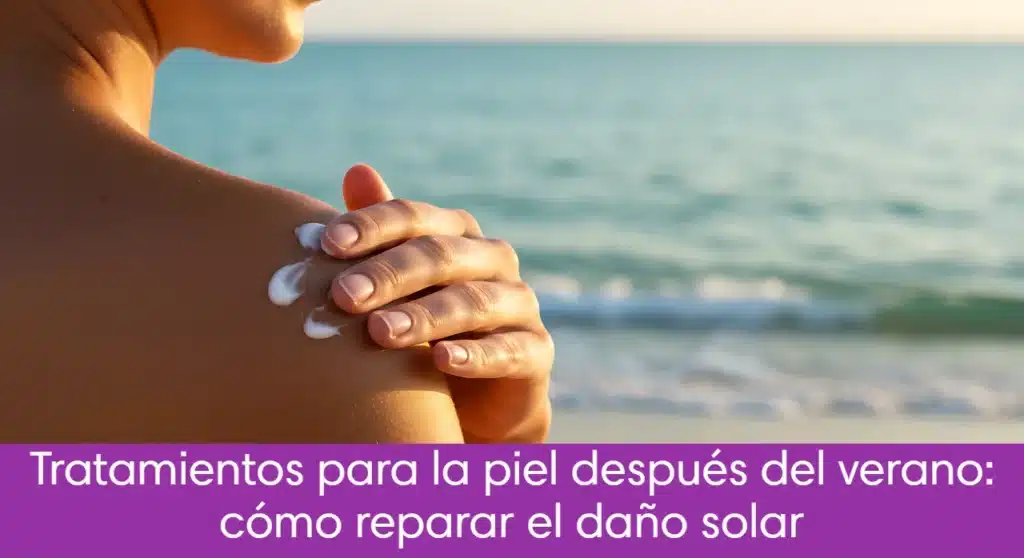 Tratamientos para la piel después del verano: cómo reparar el daño solar